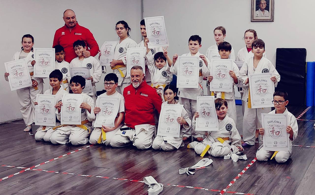 ESAMI CINTURE COLORATE DOJO AIKAM SESSIONE INVERNALE 2025